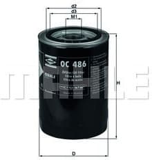 Filter oil OC486 - image 2