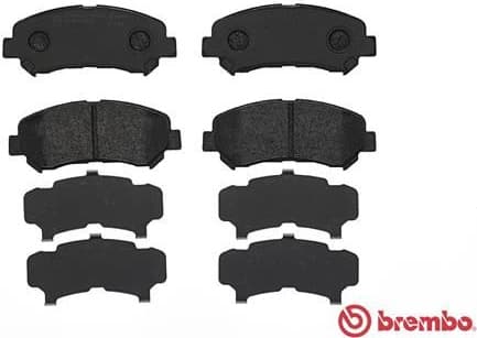 Brake pads front, Top Quality P79028 - image 2