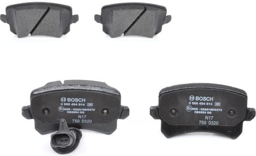 Brake Pad Set, disc brake 0986494814 - image 8