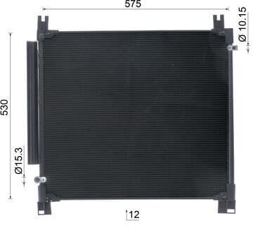 Condenser, air conditioning BEHR AC1077000S - image 10