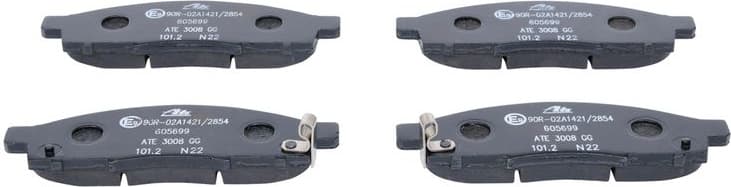 Brake Pad Set, disc brake 13.0460-5699.2 - image 3
