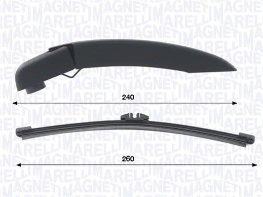 Wiper Arm Set, window cleaning 000723180470