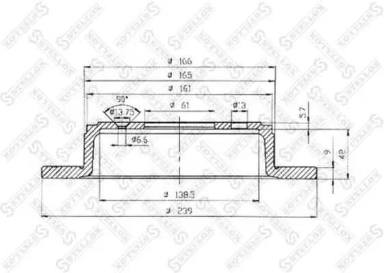 Brake Disc 6020-2621-SX