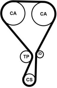 Timing Belt Kit CT1228K1 - image 2