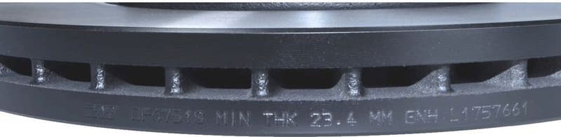 Brake disc, 1pcs FRONT, Top Quality DF6751S - image 4