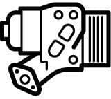 Housing, oil filter 310253