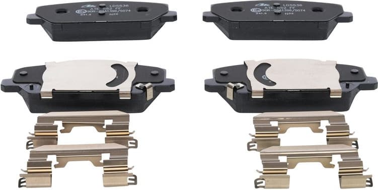 Brake Pad Set, disc brake ATE Ceramic 13.0470-5536.2 - image 2