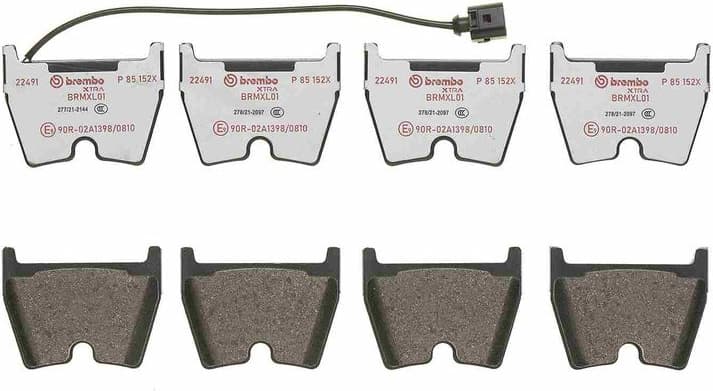 Brake Pad Set, disc brake XTRA LINE P85152X - image 4