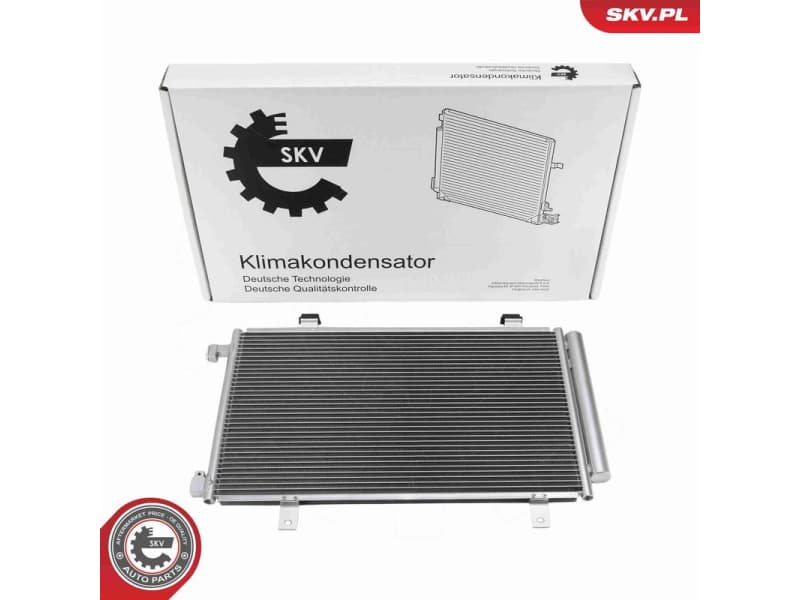 Condenser, air conditioning 86SKV096