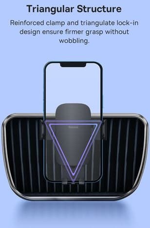 Automobilinis latoklis 4.7-6.7" ekranų telefonams, juodas - Autoera - image 15