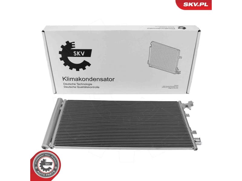 Condenser, air conditioning 86SKV019
