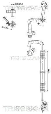 High/Low-pressure Line, air conditioning 9010 43003