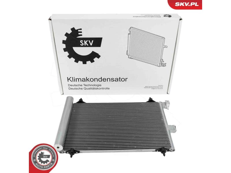 Condenser, air conditioning 86SKV046