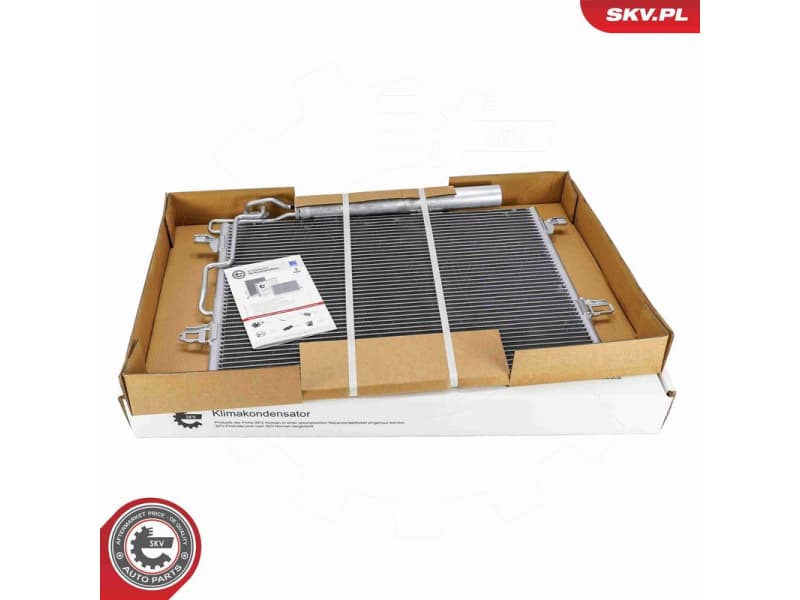 Condenser, air conditioning 86SKV084 - image 6