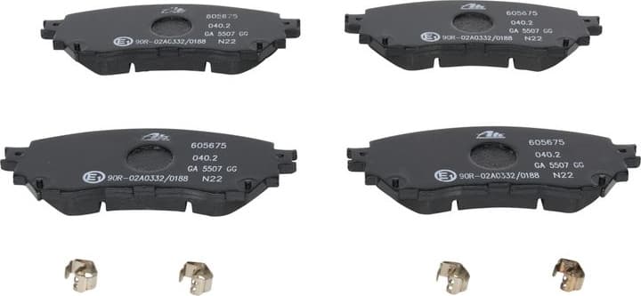 Brake Pad Set, disc brake 13046056752 - image 2