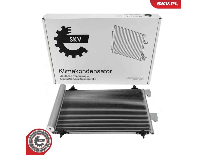 Condenser, air conditioning 86SKV316