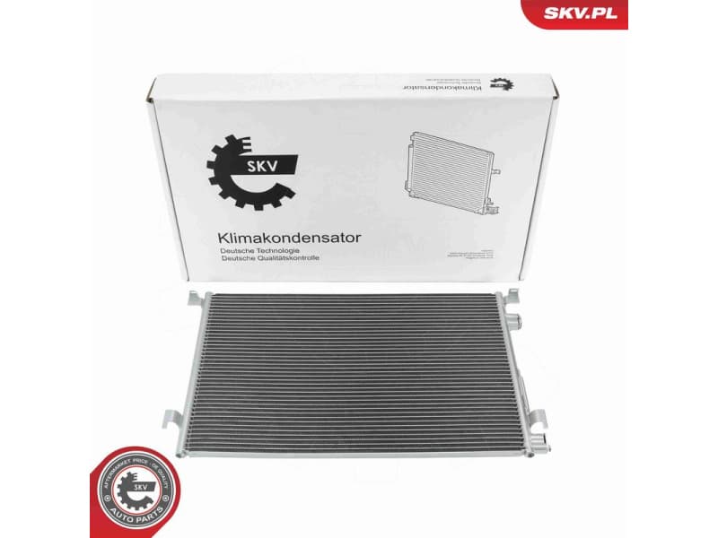 Condenser, air conditioning 86SKV089