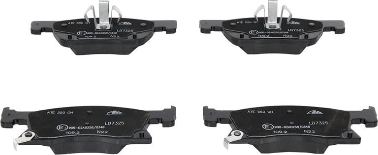 Brake Pad Set, disc brake ATE Ceramic 13.0470-7325.2 - image 3