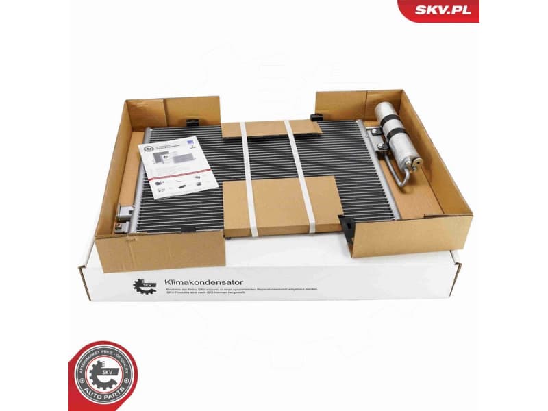 Condenser, air conditioning 86SKV573 - image 7