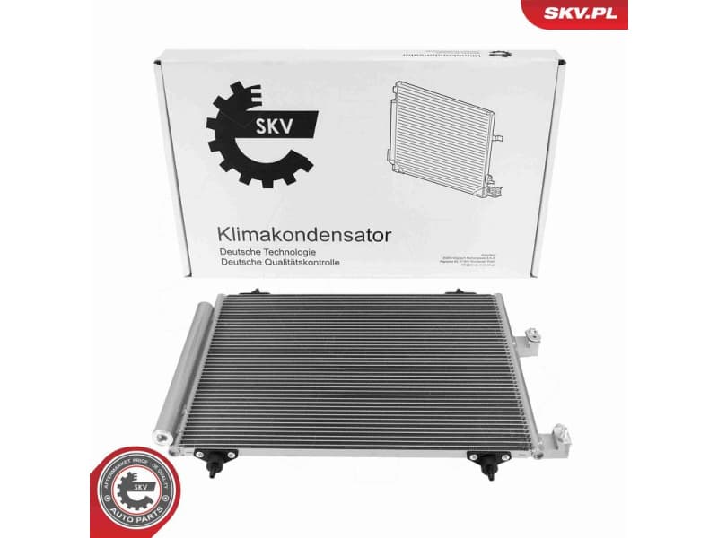 Condenser, air conditioning 86SKV189