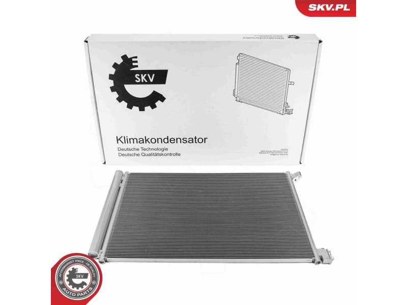Condenser, air conditioning 86SKV627