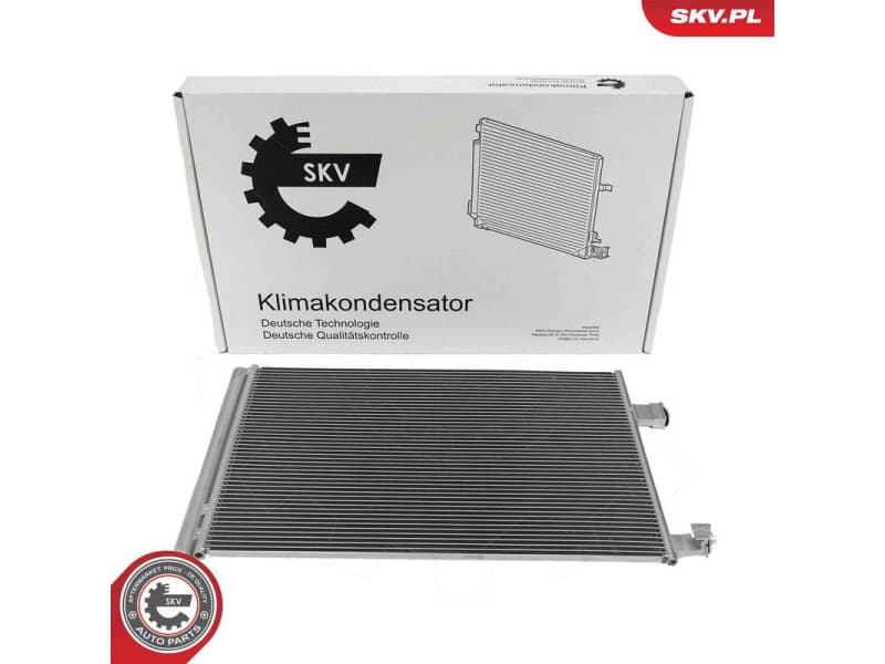 Condenser, air conditioning 86SKV492