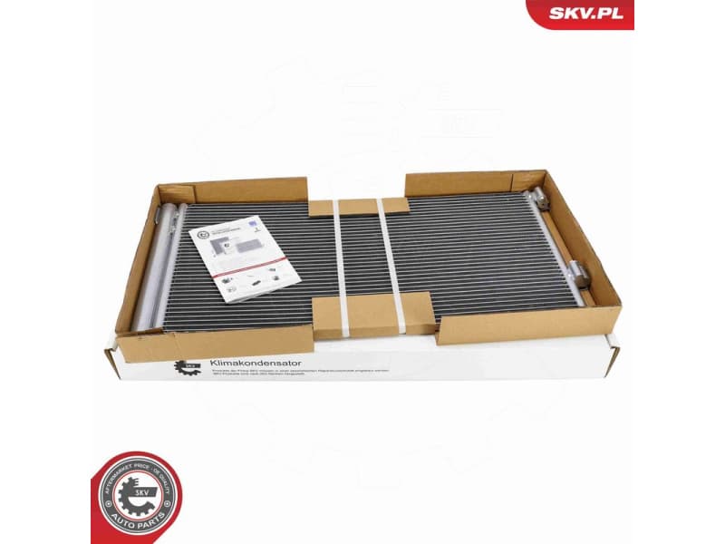 Condenser, air conditioning 86SKV079 - image 7