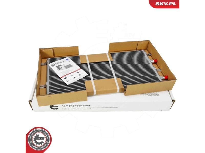 Condenser, air conditioning 86SKV631 - image 5