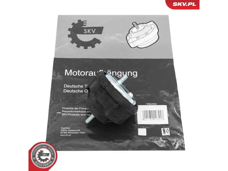 Mounting, engine 75SKV197