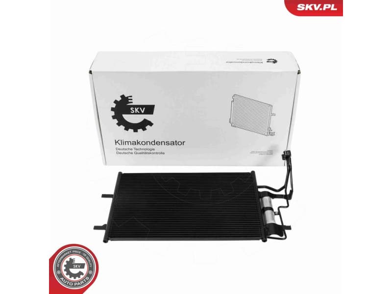 Condenser, air conditioning 86SKV075