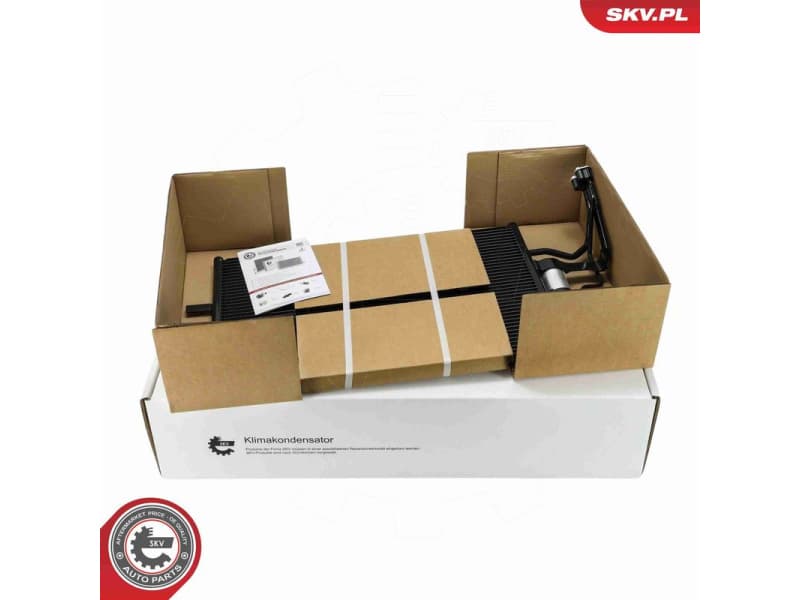 Condenser, air conditioning 86SKV075 - image 6