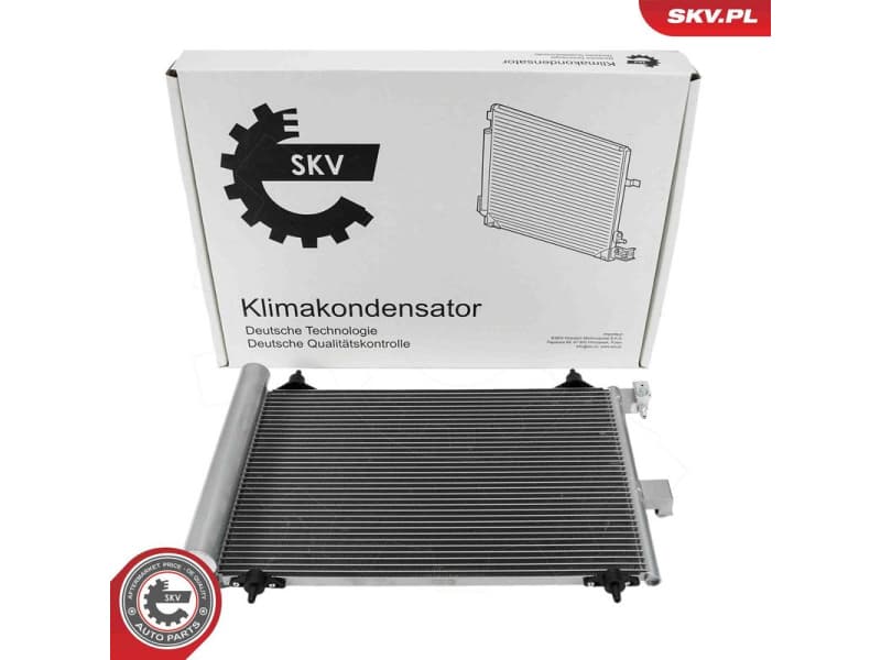 Condenser, air conditioning 86SKV317