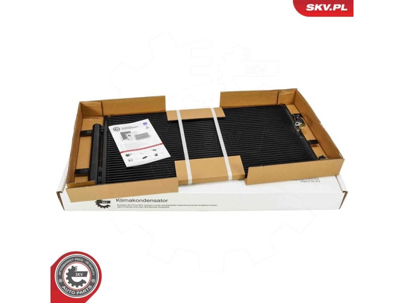 Condenser, air conditioning 86SKV070 - image 5
