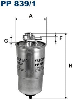 Fuel Filter PP839/1