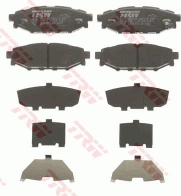 Brake pads rear, Top Quality GDB3373 - image 2