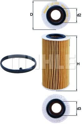 Filter oil OX370D1 - image 3