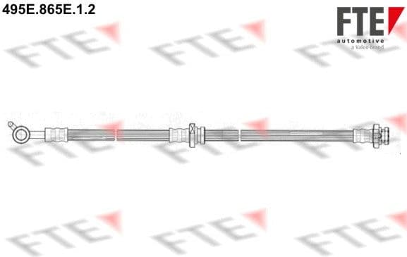 Brake hose rear 495E.865E.1.2 - image 2