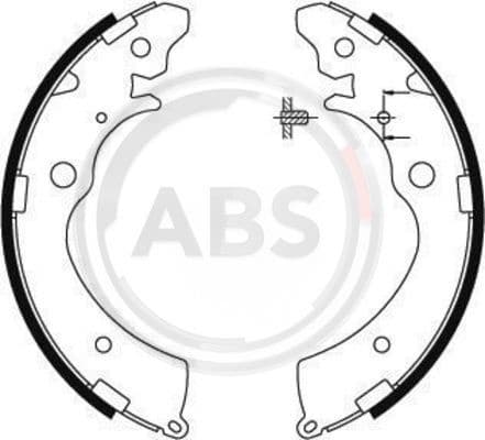Brake Shoe Set 8861