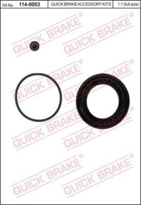 Brake caliper front repair kit 114-0003 - image 2