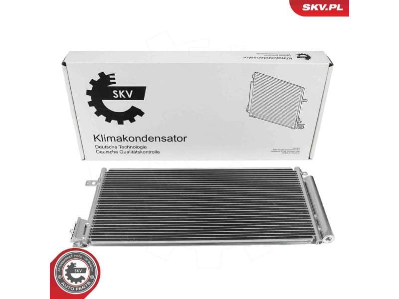 Condenser, air conditioning 86SKV029