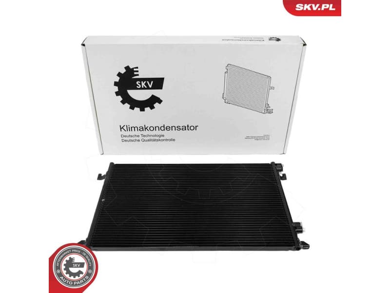 Condenser, air conditioning 86SKV076