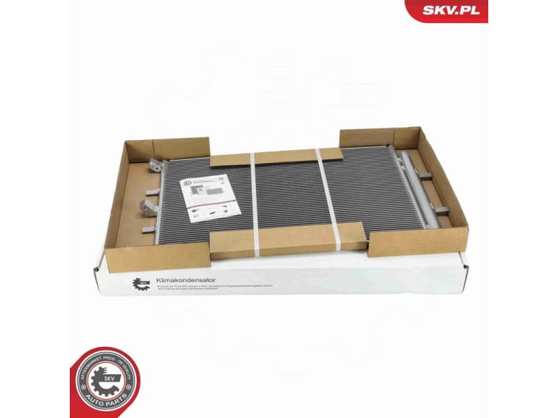 Condenser, air conditioning 86SKV110 - image 7