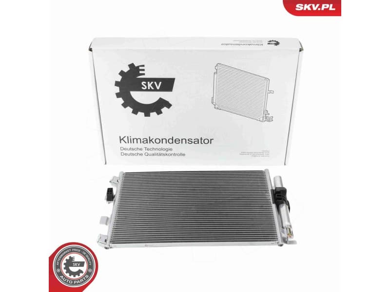 Condenser, air conditioning 86SKV030