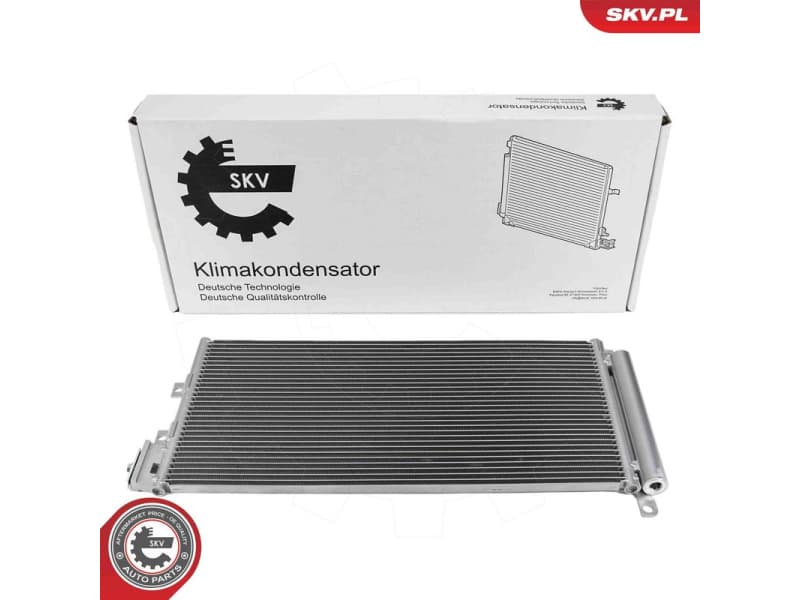 Condenser, air conditioning 86SKV611