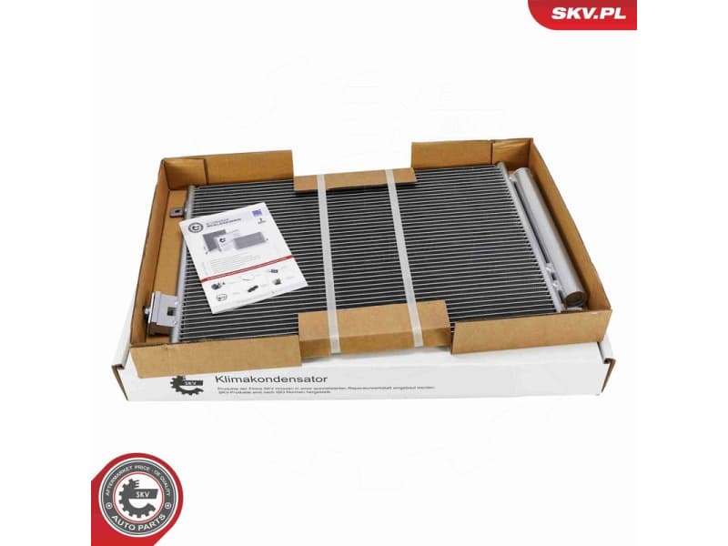 Condenser, air conditioning 86SKV052 - image 6