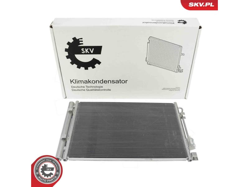 Condenser, air conditioning 86SKV277