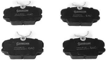Brake Pad Set, disc brake 156 010B-SX