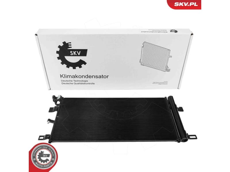 Condenser, air conditioning 86SKV055