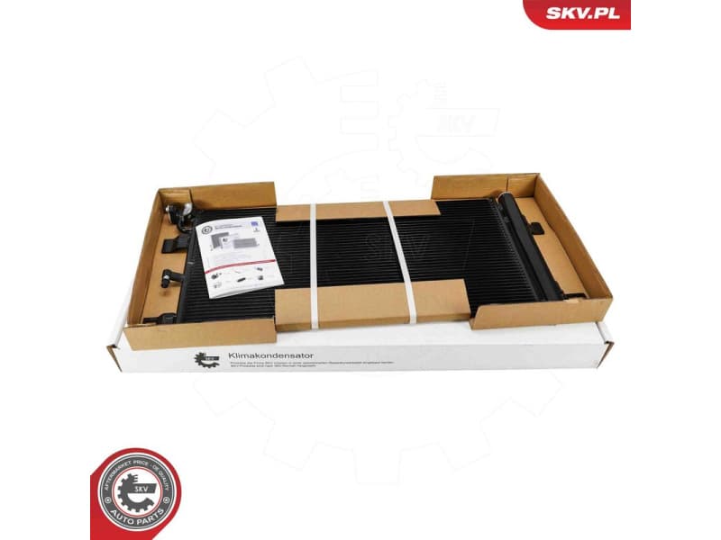 Condenser, air conditioning 86SKV055 - image 5