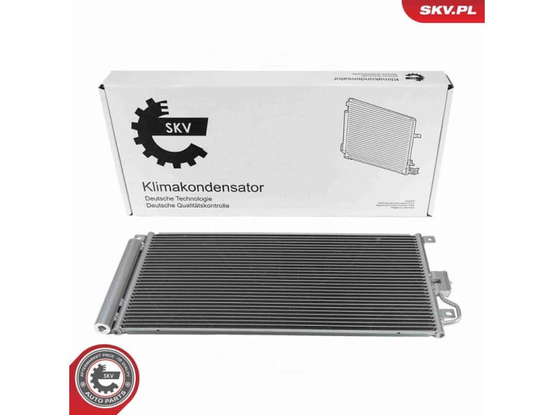 Condenser, air conditioning 86SKV388